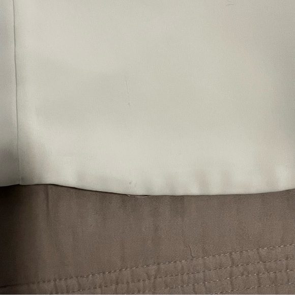 Wilfred Ivory Puff Sleeve Blouse Corset Cropped Peasant - Picture 6 of 7